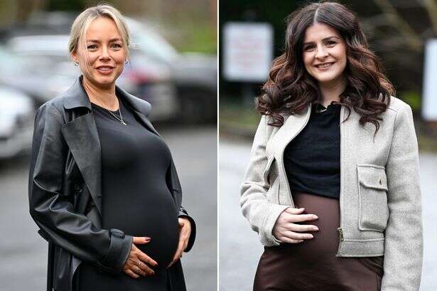 Coronation Street icons show off growing baby bumps amid soap cast mass exodus