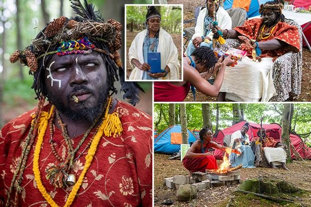 Missing Texas woman found in tent on Scottish Borders with 'lost African tribe'