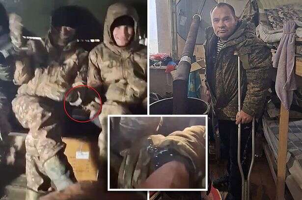 Putin's handcuffed and maimed troops forced back into battle as 'cannon fodder'