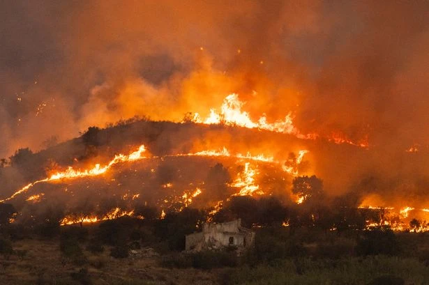 Brit couple with horror burns after Almeria wildfire - 'it looks like Devil passed through'