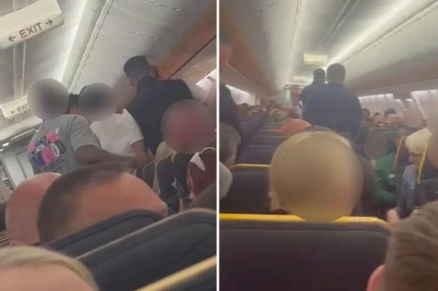 Ryanair passenger stops plane from landing as crew strap him to seat with spare belts
