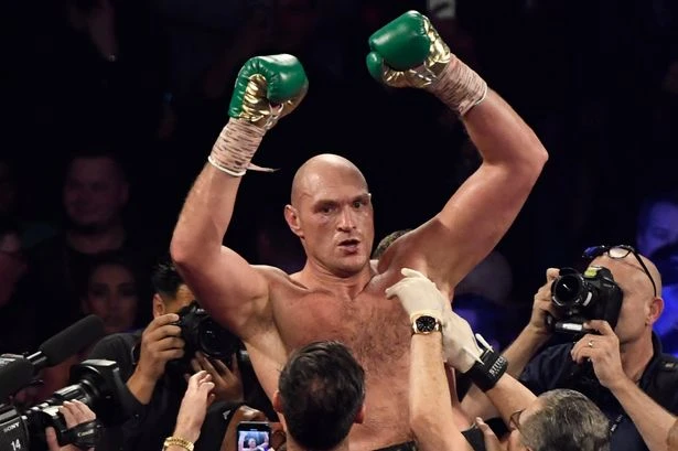 Fury earned £43k per punch in Wilder rematch - AJ's worth £220k