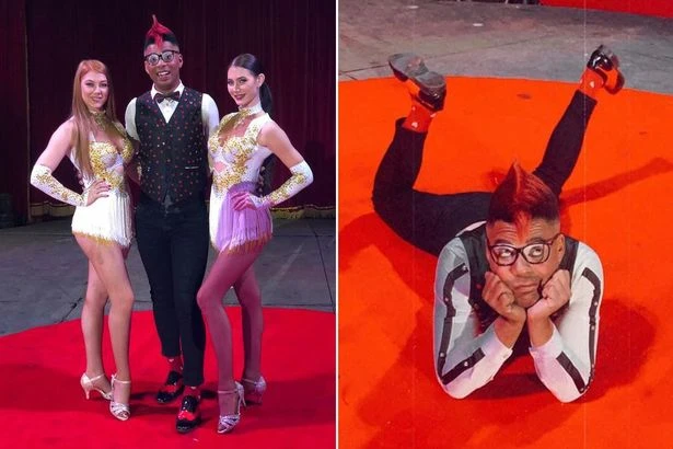 Sad clown offers big reward for over-sized circus shoes after dressing room theft