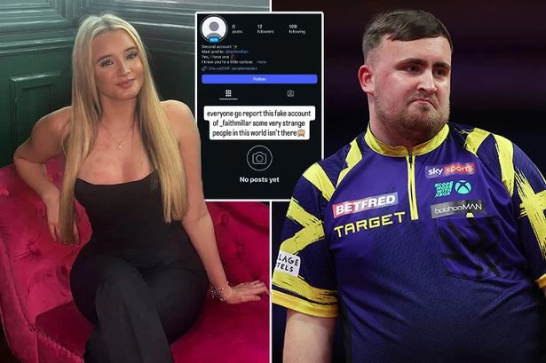 Luke Littler slams 'very strange' trolls for targeting girlfriend Faith Millar