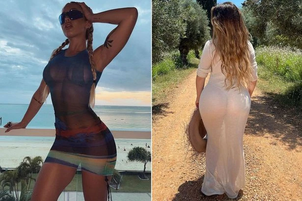 Celebs and influencers expose curves in see-through fashion craze
