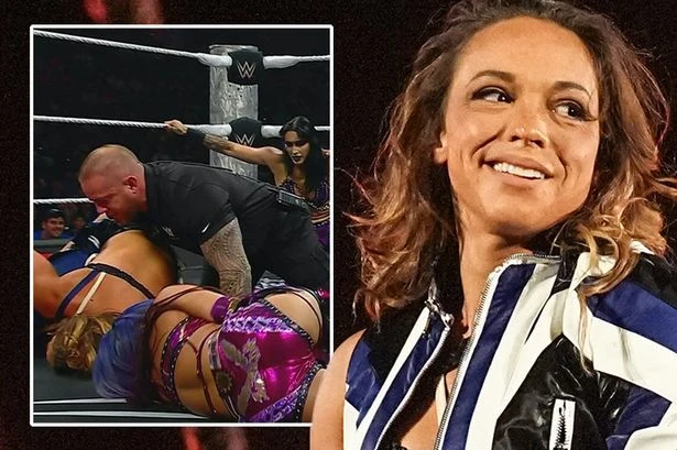 WWE star suffers 'scary' injury and screams in pain on live TV as Netflix cut stream