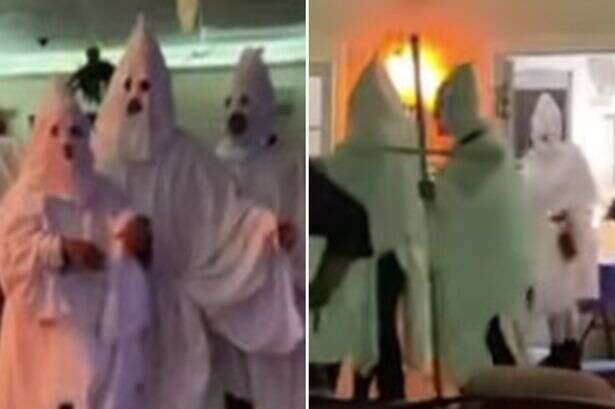 Outrage as Halloween party guests show up to firefighters' club in KKK costumes