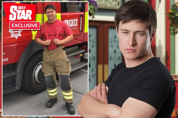 EastEnders hunk ditches fame for firefighting and saves soap fans in real life danger