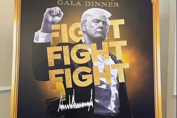 Donald Trump serves crypto guests 'airline food' after they paid £1.3million for 'most exclusive invitation in world'