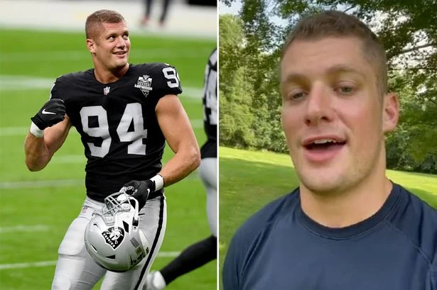 Las Vegas Raiders star Carl Nassib becomes first active NFL player to come out as gay