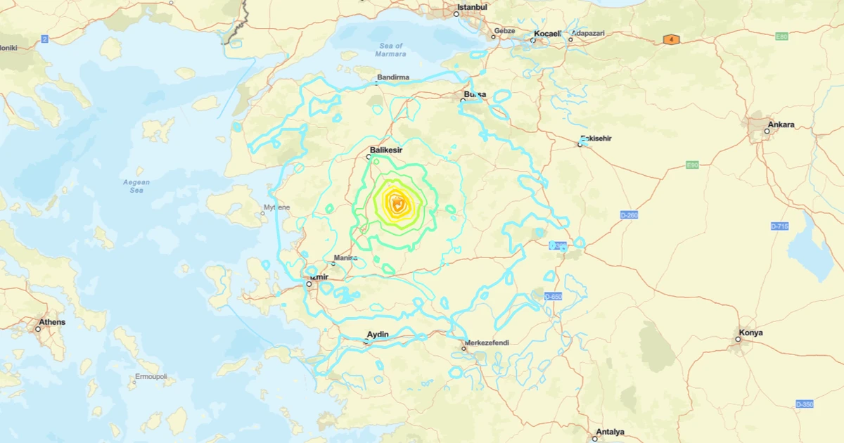 LiveTurkey earthquake LIVE as 6.1 magnitude tremor sees people 'flee buildings'