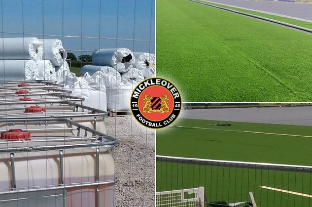 Football club in disbelief as their pitch gets stolen by brazen thieves overnight