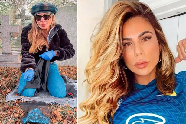 Gran buries ex's underwear and her phone at cemetery in Halloween heartbreak ritual