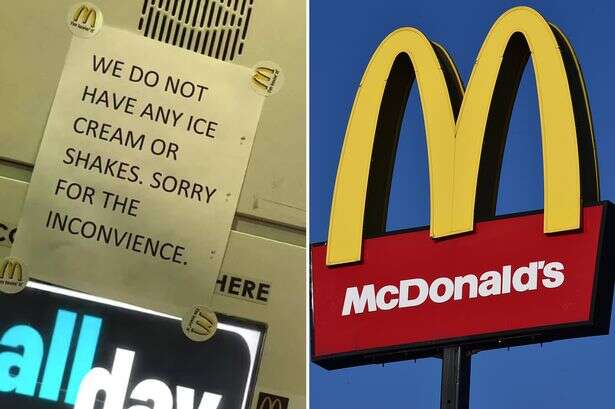 McDonald's ridiculed as broken ice cream machines around UK mapped in real-time