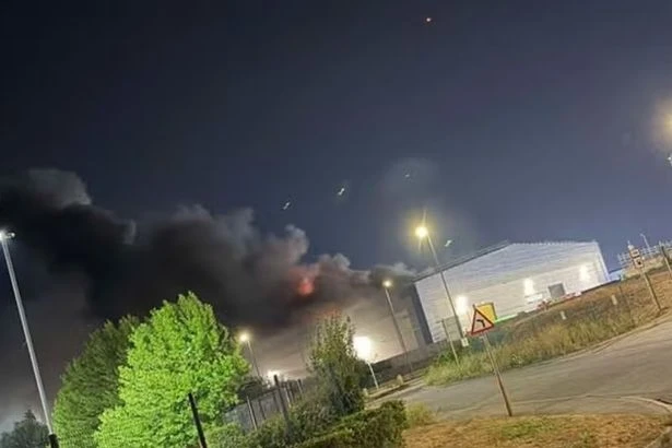 BREAKING Bristol fire as 'significant' blaze rips through recycling centre in major city