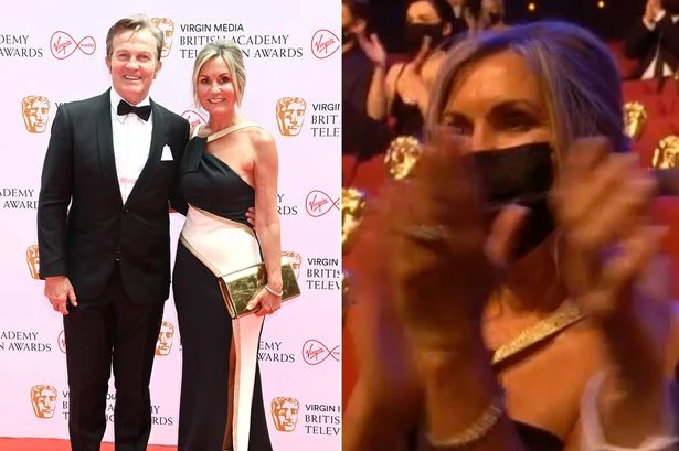 Bradley Walsh's wife Donna wows in slinky dress for rare appearance at BAFTA TV Awards