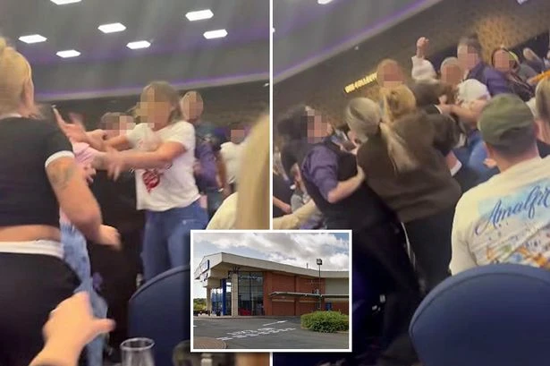 'WWE in a bingo hall' after punters spark full house brawl as police called to 'carnage'