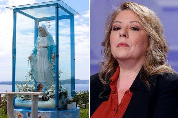 Chilling truth about Virgin Mary statue that 'weeps tears of blood' revealed