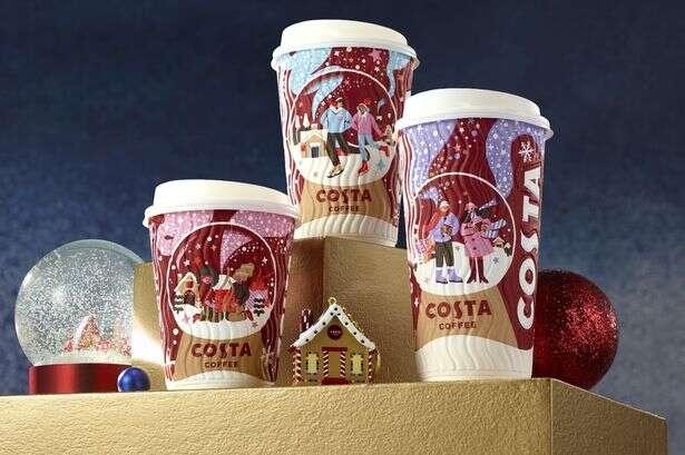 Costa Coffee reveals new Christmas menu but one popular item could be hard to find