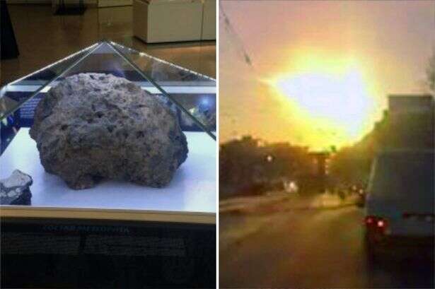 Mystery of meteorite that 'moved by itself' terrifying museum staff after crash to Earth