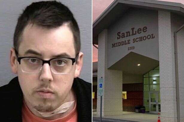 Perv teacher on £3m bond and had male genitalia pics in classroom cupboard jailed