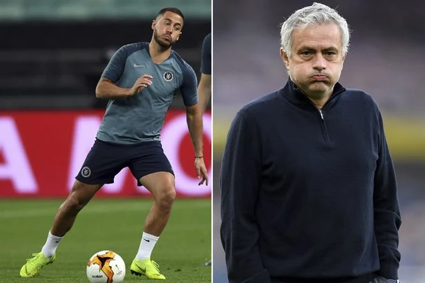 Jose Mourinho takes aim at ex-Chelsea star Eden Hazard with 