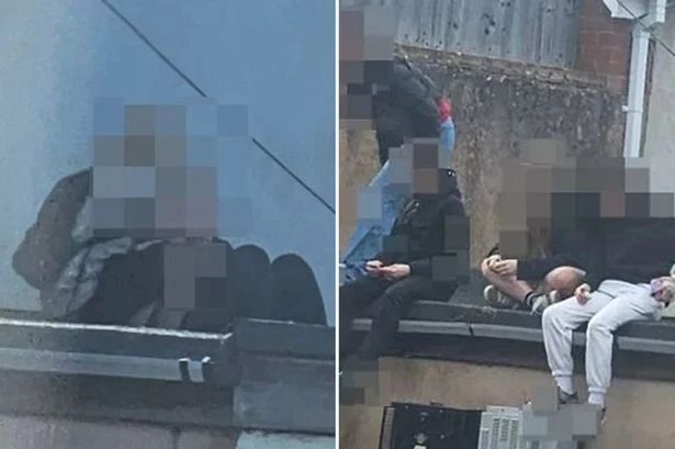 'Feral' roof-hopping girl gang on Prosecco rampages leave locals terrified