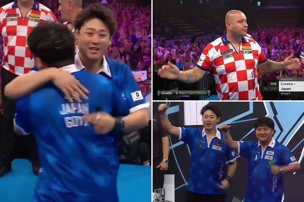 World Cup of Darts produces first stunning comeback with 'so much aura'