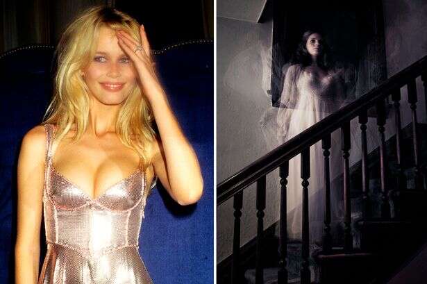 Supermodel Claudia Schiffer reveals her home is haunted by several friendly ghosts