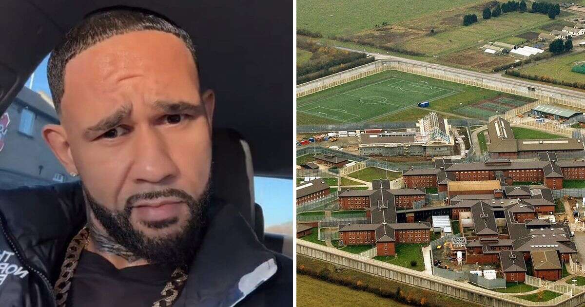 Sex tape inmate attacked inside jail where 'drones carry drugs' and lags 'took over' wing