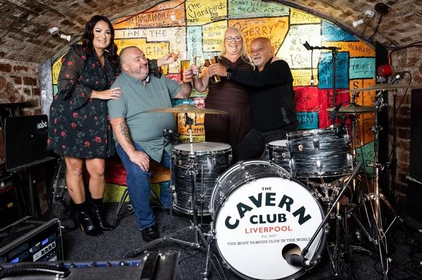 EuroMillions 'Fab Four' family syndicate celebrates £400k win in Beatles Cavern Club
