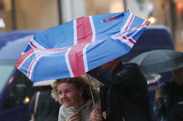 Yellow and amber weather warnings issued as Brits warned of 'flash flooding'