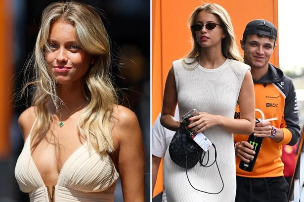 Lando Norris goes public with jaw-dropping on-off model girlfriend in Hungary