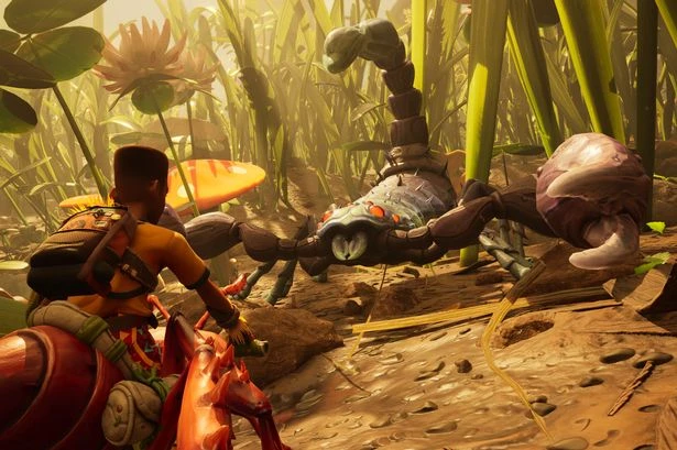 Grounded 2 is an action co-op Honey I Shrunk The Kids-style game on Xbox Series X