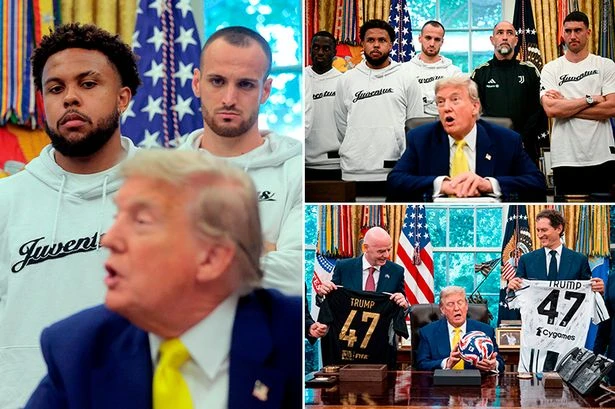 Donald Trump shocks Juventus stars with 'trans athletes dig' and Israel-Iran war comments