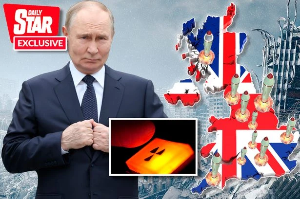 Exact targets for UK nuclear strike mapped as one dubbed 'Putin's prime target'