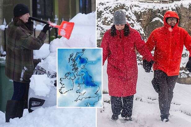 Brits are bracing for massive snowfall as Arctic temperatures to hit this month