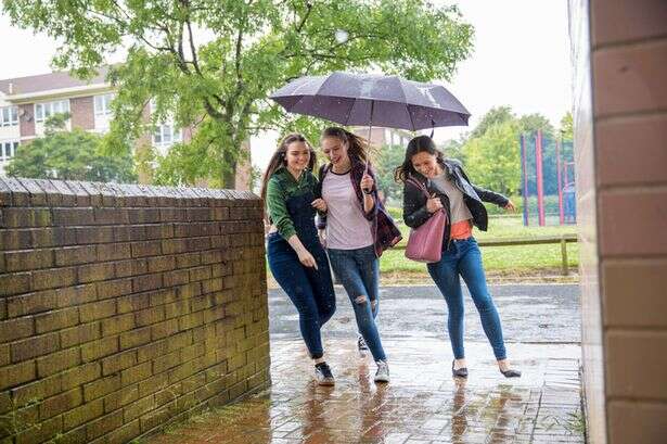 People are only just finding out if running in rain gets you wetter – it was very clear