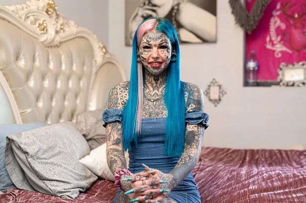 'Australia's most tattooed woman' paid jaw-dropping sum for her full-body inkings