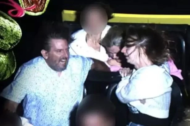 Moment couple save girl's life on roller coaster after her seatbelt comes loose