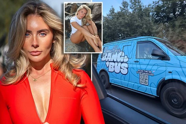 Bonnie Blue leaves mum 'terrified' at Freshers Week 'Bang Bus' stunt as unis stay silent