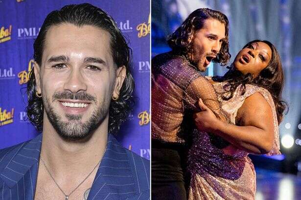 Graziano Di Prima's former Strictly partner confesses it 'was hard work'