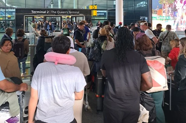 Stranded Brits sleep on airport floors after all UK flights grounded as mystery 'glitch' remains unsolved