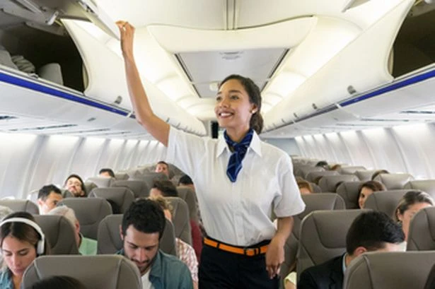 Flight attendant shocks people by revealing what she wears under uniform