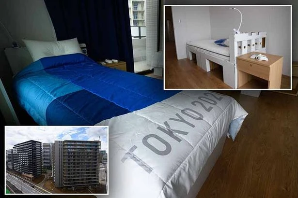 Sex-craved Olympic athletes' hopes of summer bonkathon put in jeopardy by cardboard beds