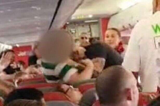 UK-bound flight from hell as man bites neck, someone pulls own tooth out and 'blood everywhere'