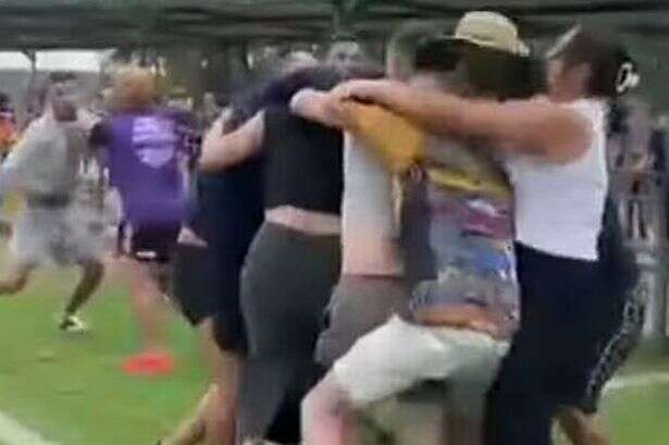 Horror brawl breaks out between parents at girls junior rugby game - for pathetic reason