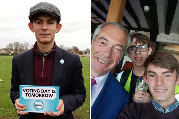Lad, 18, bags Reform UK council seat just nine months after leaving school