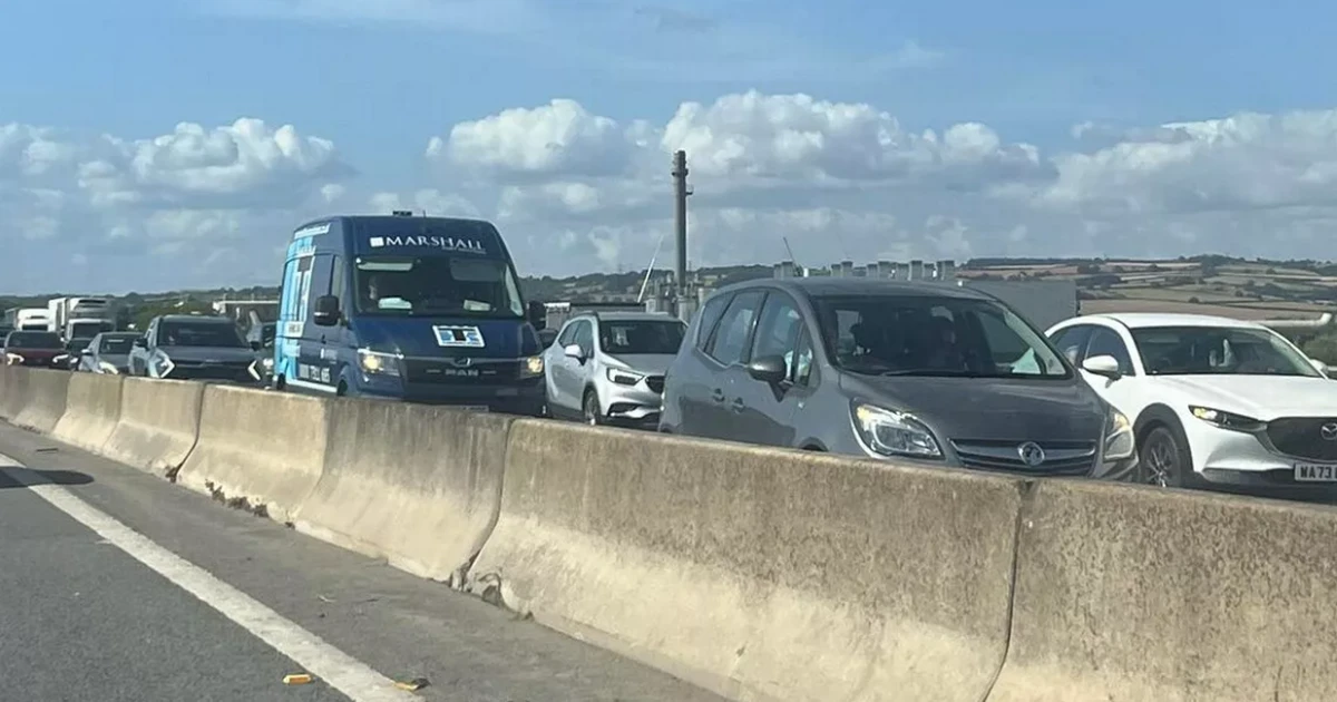LiveM5 traffic LIVE: Crashes and holiday rush cause massive motorway tailbacks