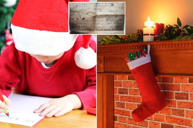 Chimney sweeps discover boy's 'urgent' letter to Santa from decades ago